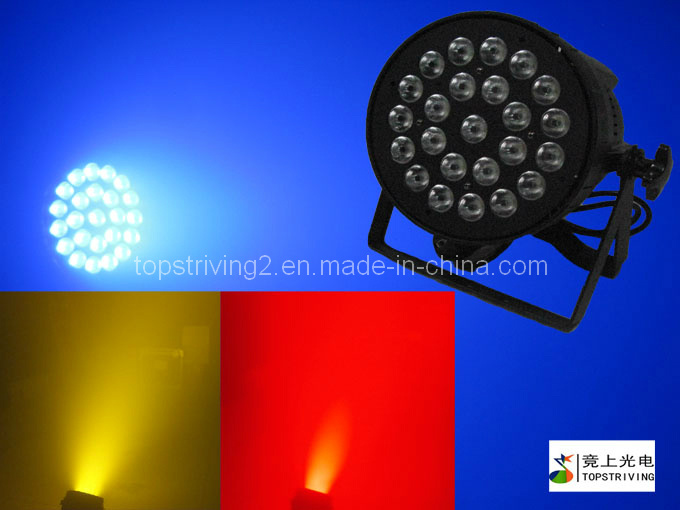 LED PAR Stage Washing Effect Light with 24 Rgbwau 6 in 1 (GAEA RGBWAU 24)