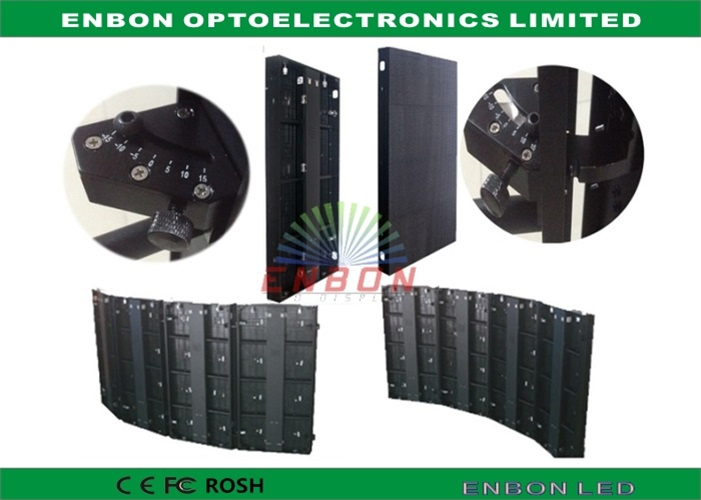 Indoor LED Display, 500*1000mm P5.68 Curved Display Screen