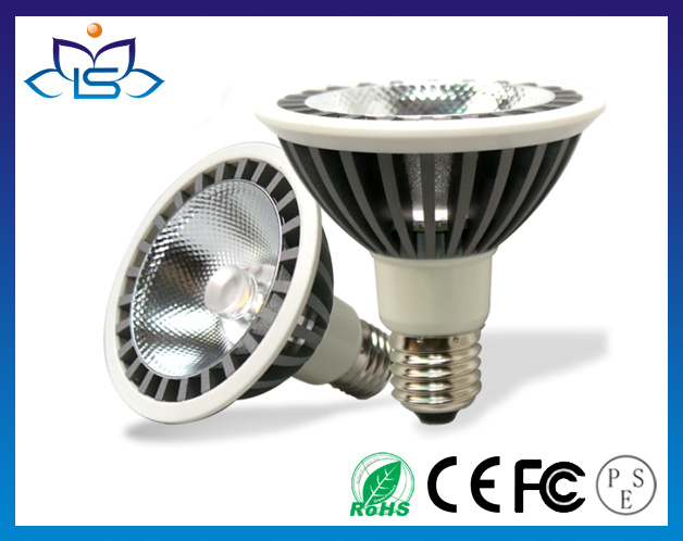 11W Aluminum Alloy Fireproof Base Citizen CREE Epistar COB LED PAR Light PAR30 with CE RoHS