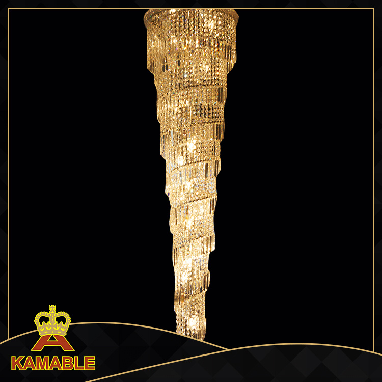 Modern Hotel Project Crystal Chandelier Decorative Lamp (Ka866)