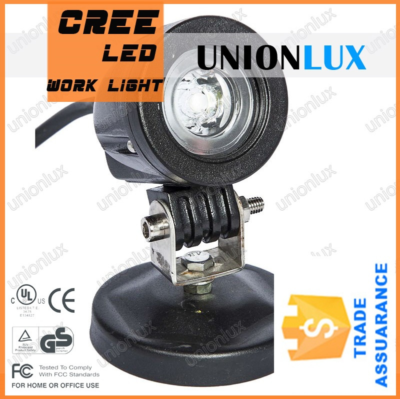 LED Work Light 10-30V 10W for ATV Pickup Truck Jeep 4WD