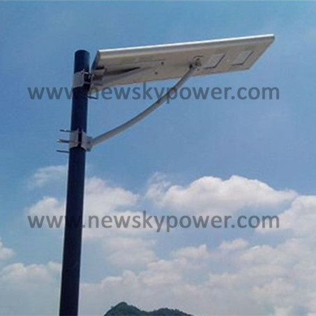 Solar Power Integrated Street Garden Path LED Panel Light