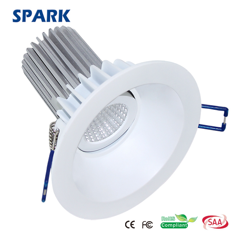 COB9w Dia90mm Directional LED Ceiling Down Light