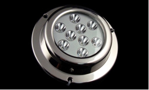 9*3W Single Color Boat LED Lights