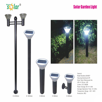 2014 High Quality Solar LED Garden Lights, Solar LED Lights with CE Approval (wisdomsolar JR-B007)