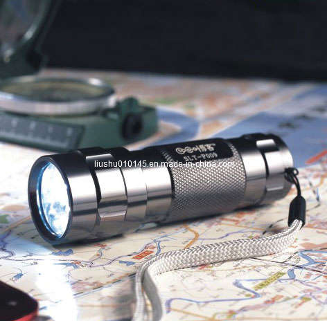 14 LED Aluminum Flashlight (Torch) (12-1H0009)