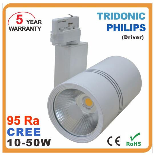 China Supplier Gallery LED Track Lighting Global Dimmable COB LED Track Light