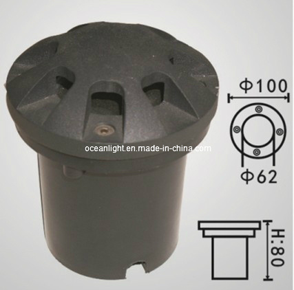 3W 8 Beam LED Ground Light for Wall, Deck, Garden IP68