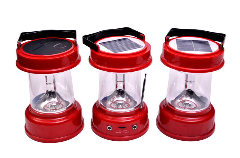 OEM Radio Solar Camping Lantern Solar Portable Light Emergency Light Solar Energy Saving Light