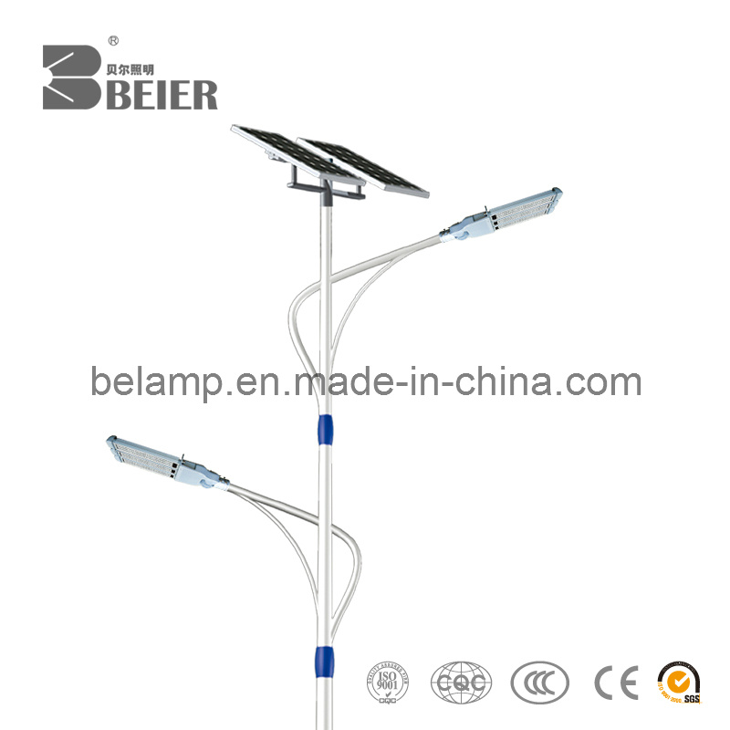 IP65 LED Solar Powered Street Light, 6m Pole 24W LED Design with CE, CQC, ISO