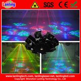 8 Claw Rgbyw LED and Fat-Beam Stage Laser Light