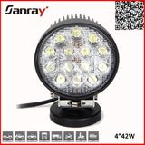 42W Round LED Work Light for Truck