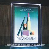 LED Makeup Advertising with Ultra Thin Crystal Light Box