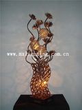 Coffee Aluminum Table Lamp for Decorative 7680-5