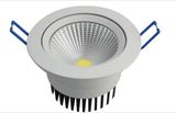 15W 1050lm Bridgelux COB Chip LED Down Light