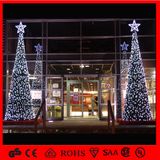 Waterproof Outdoor Mall Decoration Metal Frame LED Christmas Tree Light