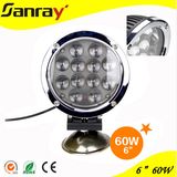 6'' 60W IP67 Waterproof LED Spot Flood Work Light