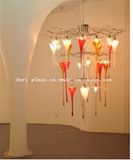 Multicolour Art Blown Glass Craft Chandelier for Decoration