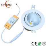 5W/7W 70mm Cutout COB LED Ceiling Down Light