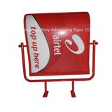 Airtel Square Rotating LED Light Box