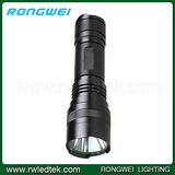 Recharge 5modes Pure White LED Hand-Pressing Flashlight