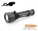 Orcatorch 1000lumens Handheld High Power Portable Dive Light