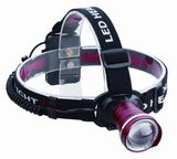 Ultra Bright CREE T6 LED Rechargeable Zoom Head Lamp/LED Headlight/LED Headlamp