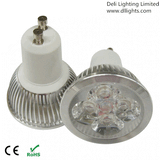 High Power Super Bright GU10 Dimmable 4W LED Spotlight