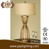 Modern Metal Golden Table Lamp for Hotel Bedside