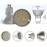 Energy Saving 4W Aluminum SMD LED Spot Light