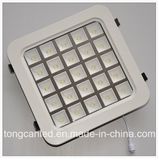 25W CE Square (round angle) Cool White LED Ceiling Light