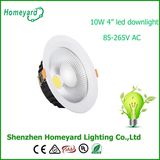 4inch COB 10W 90-100lm/W LED Downlight/LED Down-Light