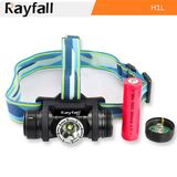 Ultra-Bright Rayfall LED Headlamp with Longer Burn Time (Model: H1L)