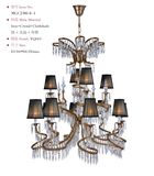 Crystal Chandelier Pendant Light (Mgc2386-8+4)