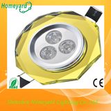 Grade 3W Crystal LED Ceiling Light