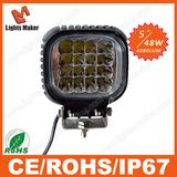 48W Spot Beam Offroad Car Head Light for Truck LED Work Light