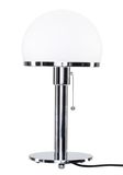 Wilhelm Wagenfeld Chrom Base Bed Room Table Lamp