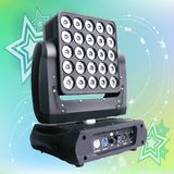 25X10W LED Moving Head Martix Panel Beam Wash LED Stage Light