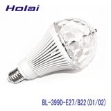 LED Light Six Color Rotating Bulb