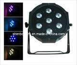 7PCS 10W RGBW 4 in 1 Disco Light LED PAR