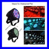 Hottest! 54PCS*3W LED Waterproof Parcan