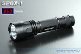 8W T6 800LM 18650 Superbright Aluminum LED Flashlight (SP6X-1)