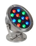 12W Stainless Steel Waterproof IP68 RGB LED Underwater Light