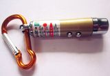 Aluminum Alloy LED Keychain Flashlight for Promotion (4077)