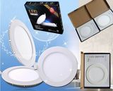 USD $8.5 18W Flat/Round LED Panel Ceiling Light