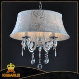 New Fashion Design Lampshade Crystal Chandelier (9226-4)