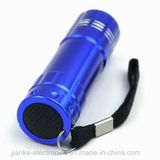 9 LED Aluminum Promotional LED Flashlight (4080)