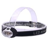 Portable Camping Outdoor Light 3+1 LED Headlamp (MK-3604)