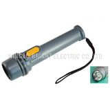 1W Plastic LED Flashlight (ZF6225-1W/6LED)