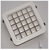 25W CE Square (round angle) Warm White LED Ceiling Light